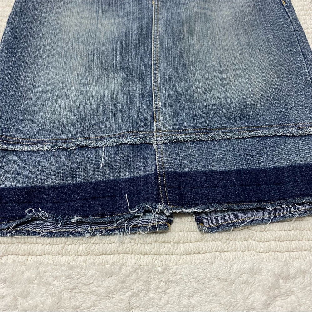 Nine West Denim Skirt Size‎ 6 Medium Wash - Picture 5 of 9
